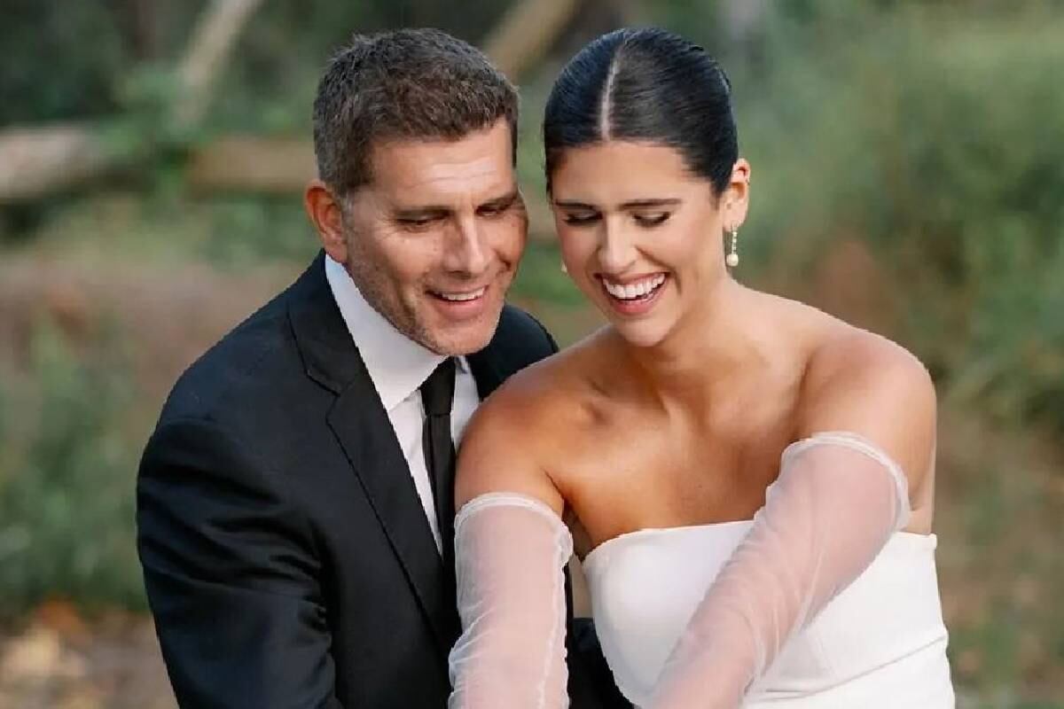 Christian Meier dio detalles de la relación que tiene con su esposa Andrea. Foto: Difusión