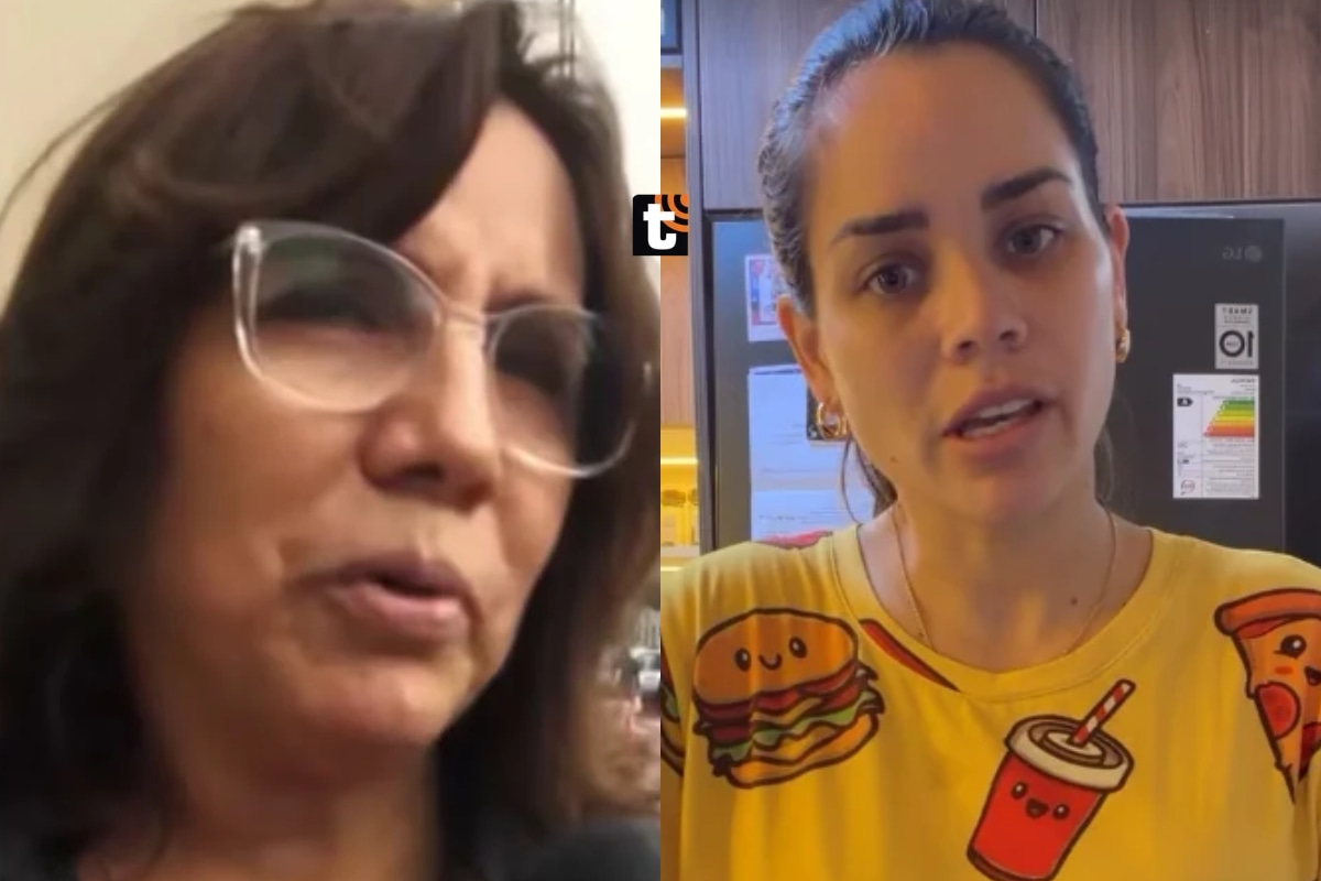Mamá de Andrea San Martín celebra luego de que la influencer se quebrara por no poder ver a su hija.