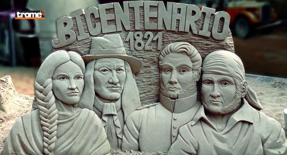 Artista escultor de arena, Rubén Rebatta, en entrevista con Trome, conversó sobre sus obras en el Castillo de Chancay. (Isabel Medina)