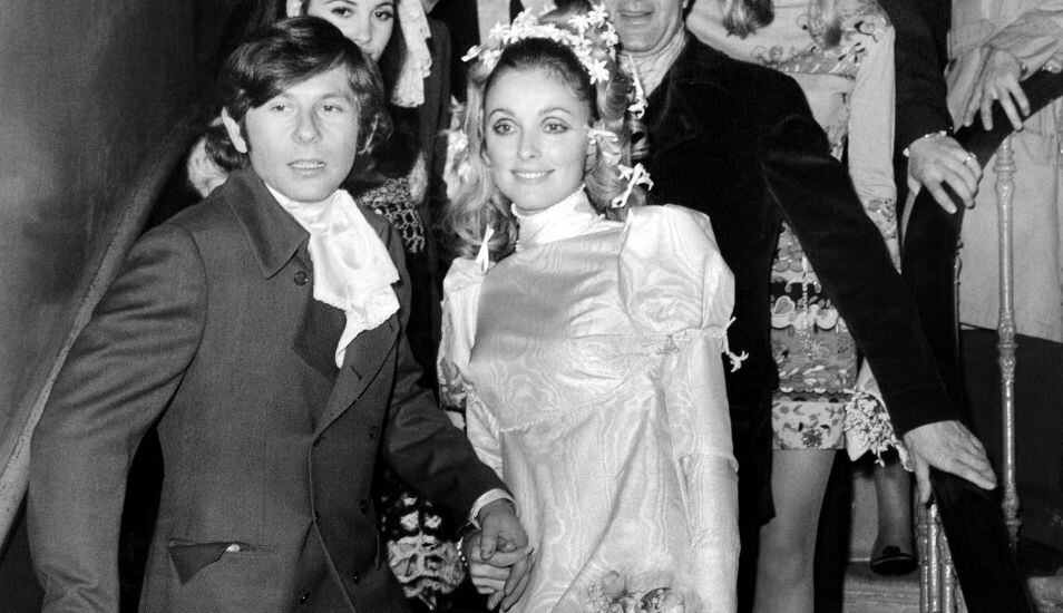 Sharon Tate junto al cineasta Roman Polanski. (Foto: AFP)