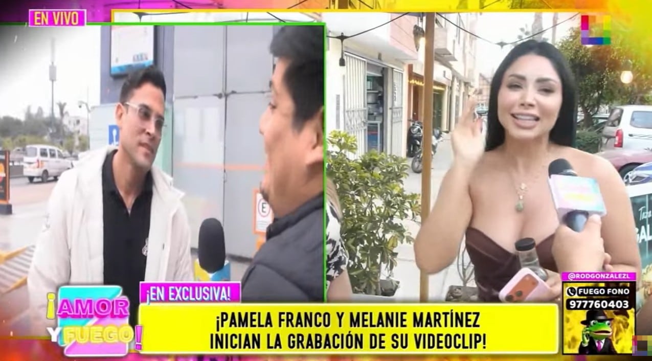 Pamela Franco manda advertencia a Domínguez.