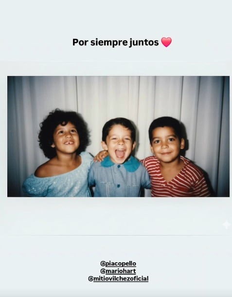 Publicación de María Pía Copello en su Instagram.