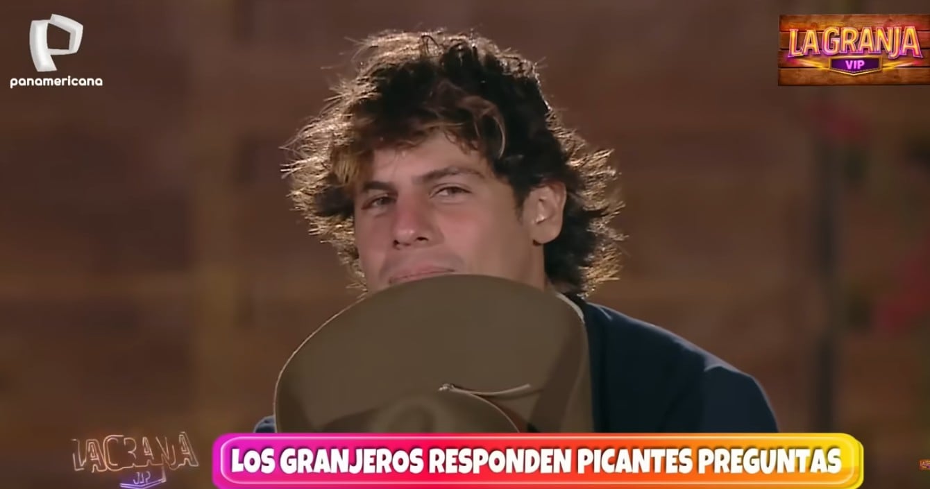 Renato Rossini Jr. en la Granja VIP.