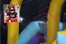 Dan de alta a niña que sufrió accidente en juego inflable del Circuito Mágico de las Aguas