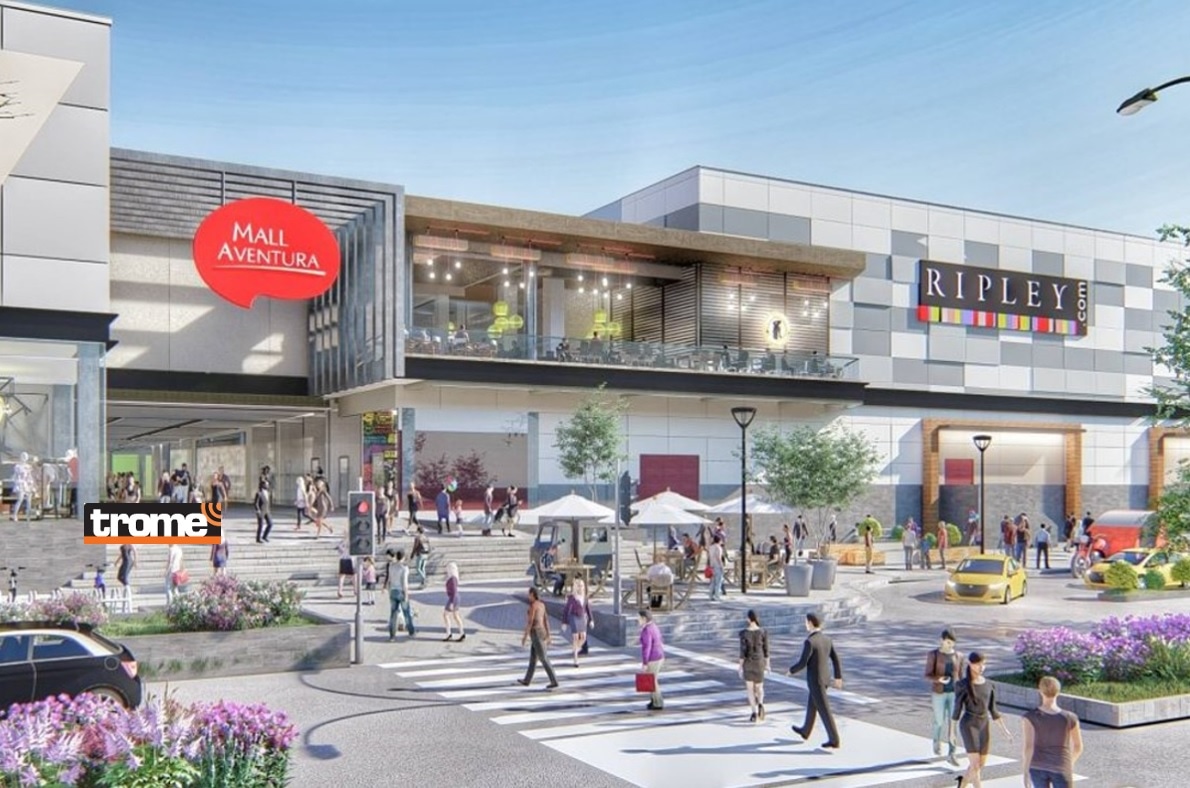 Invierten en el país. Moderno centro comercial de Mall Aventura será pronto el primer mall de San Juan de Lurigancho. (Entrevista: Isabel Medina / Trome).