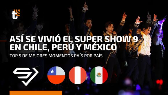 Super Junior en concierto: los mejores momentos de sus presentaciones en Chile, Perú y México
