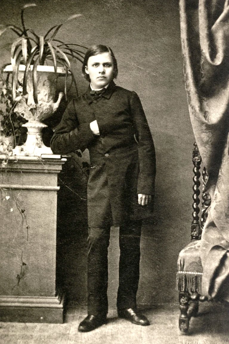 Nietzsche en su adolescencia (Getty).