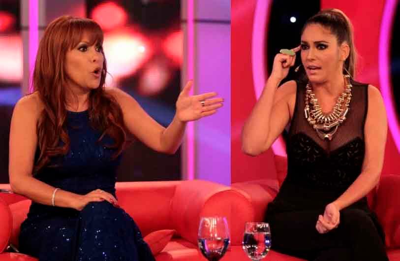 Magaly Medina y Tilsa Lozano se enfrentaron en entrevista (Foto: Difusión)