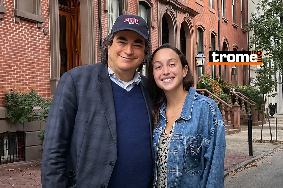 Jaime Bayly junto a su hija Camila, quien cumplirá 30 años el 20 de agosto.
