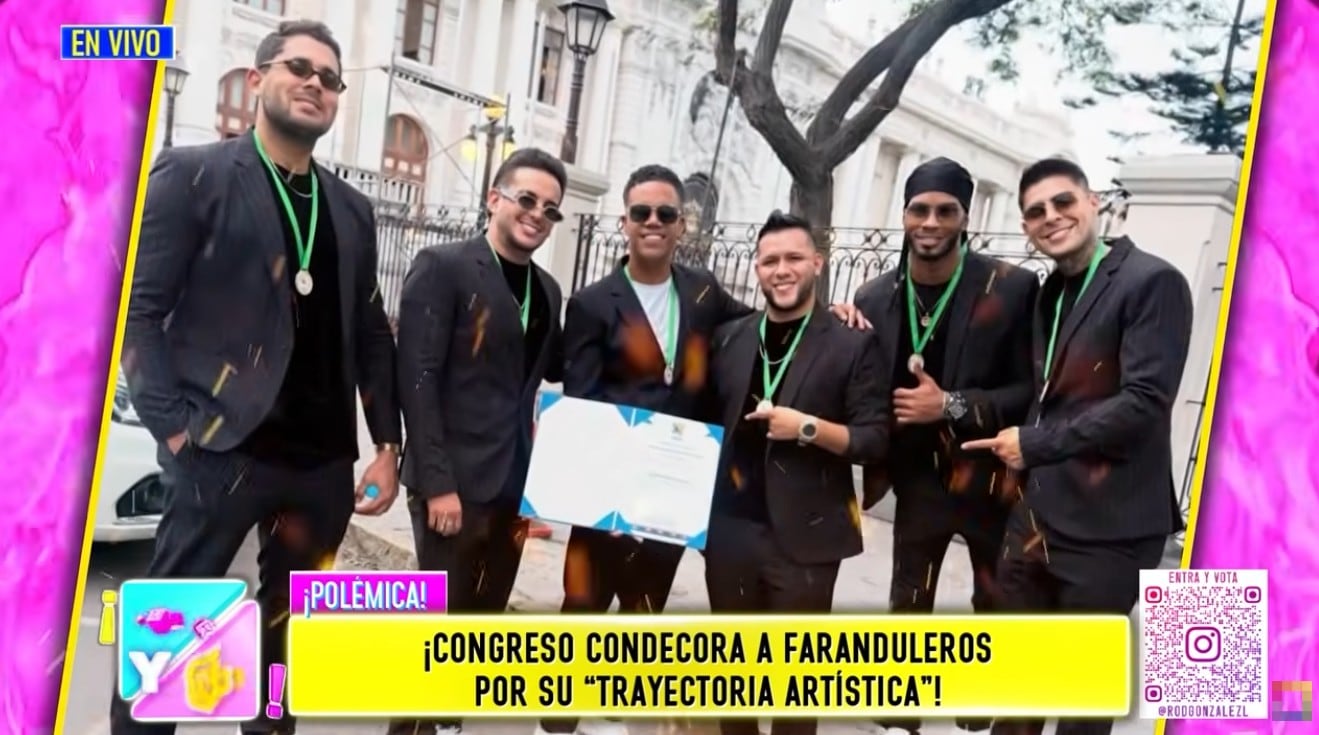 Paul Michael recibió condecoración por parte del Parlamento Andino.