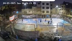 Cercado de Lima: Dos heridos en balacera en cancha de fulbito | VIDEO