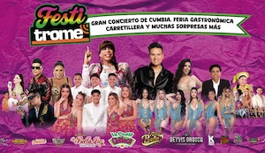 ¡FestiTrome 2025 en el Green Arena de Lurín! Deyvis Orosco, La Bella Luz, la Chola Chabuca, Chechito, feria carretillera, cupones de descuento y más
