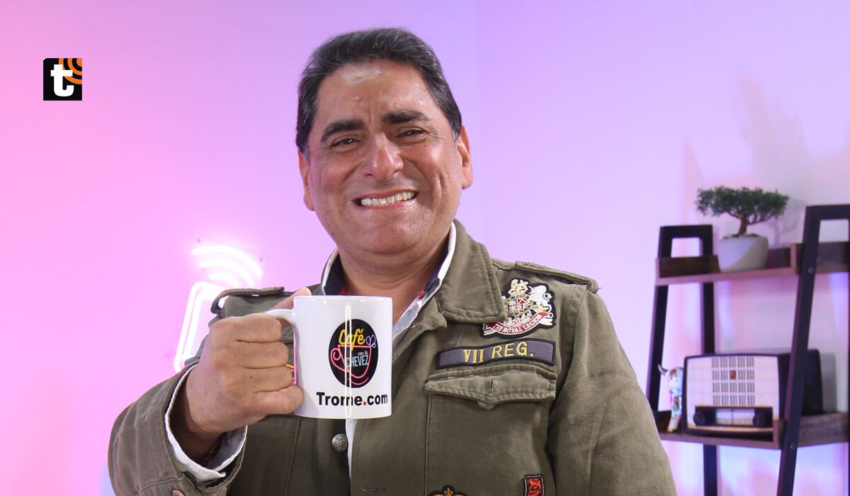 Carlos Álvarez es el reciente invitado de 'Café con la Chevez'. Foto: Trome