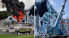 ¡Se prendió el escenario de Tomorrowland! Incendio arrasa con parte del show en Bélgica