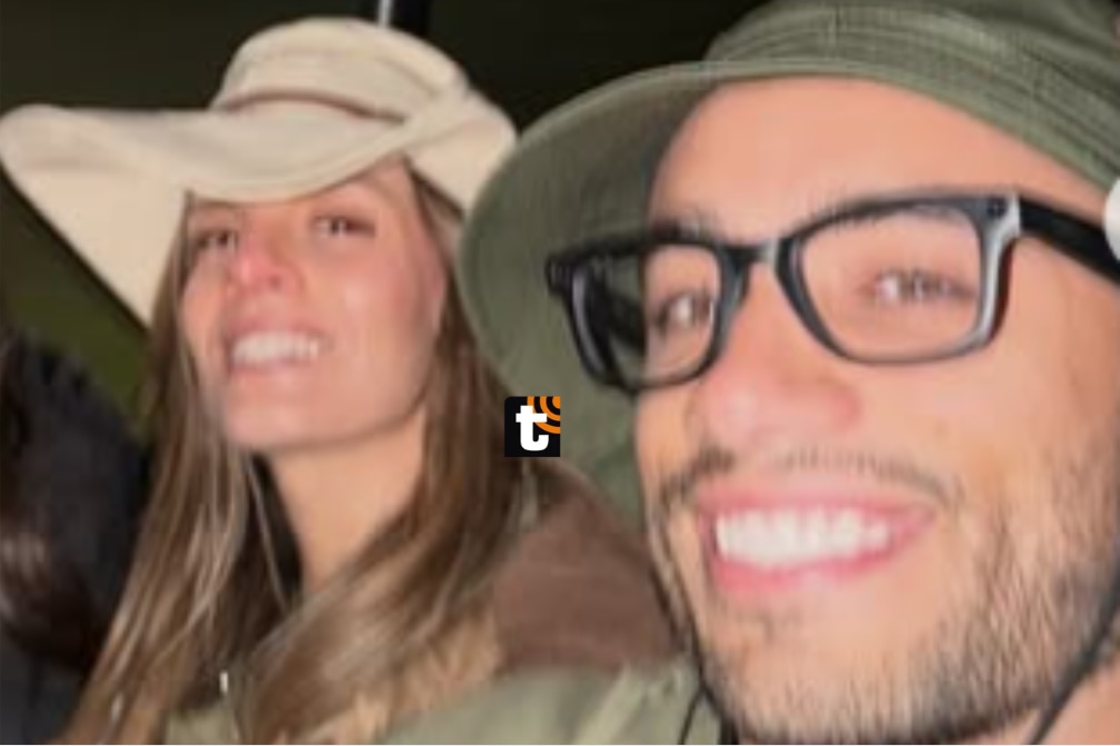 Said Palao viajó hasta Sudáfrica para darle el encuentro a su esposita Alejandra Baigorria.
