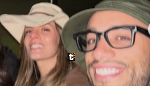 Said Palao viajó hasta Sudáfrica para darle el encuentro a su esposita Alejandra Baigorria
