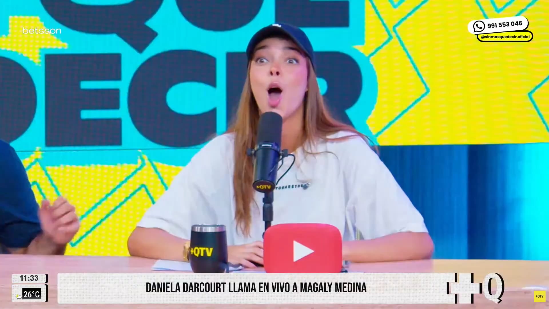 Llaman a Magaly Medina en vivo. (YouTube)