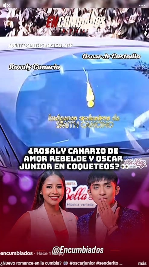 Cantante de Amor Rebelde asegura que Óscar Junior la hizo sentir incómoda.