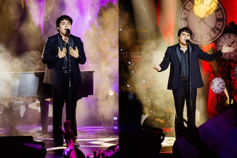 Raphael de Yo Soy celebra su triunfo con sus seguidores en Lima Norte