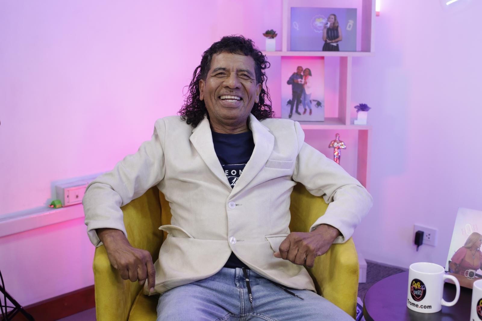 Cachay en el Café con la Chevez. Foto: Violeta Ayasta | @photo.gec