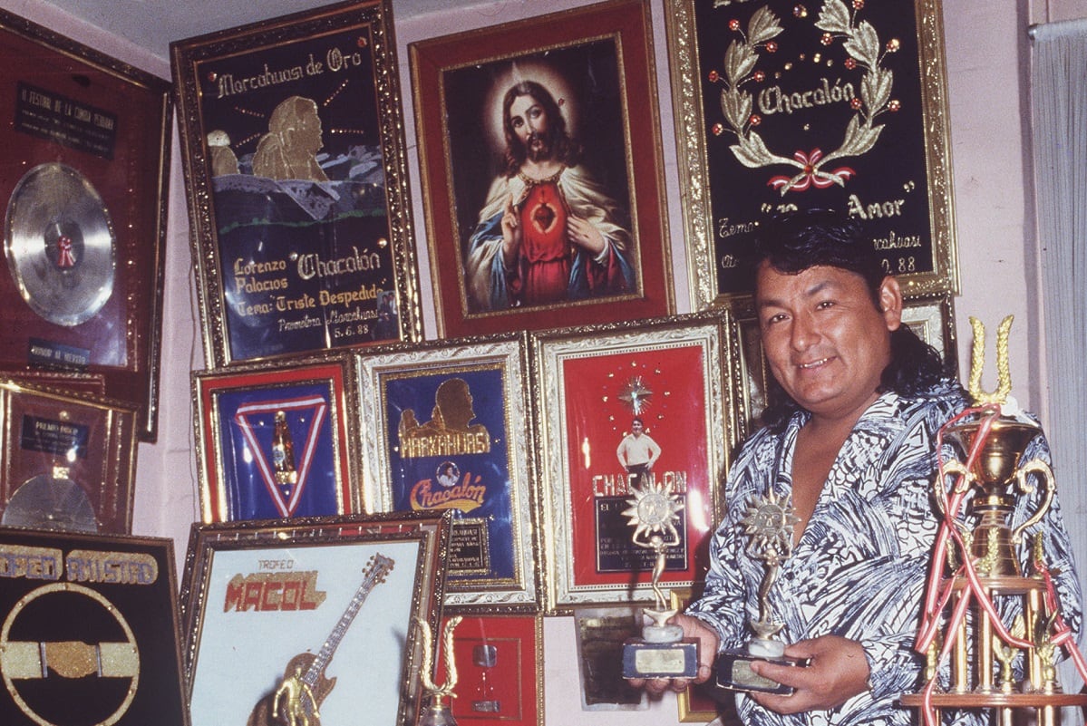 El año 1987 “Chacalón” recibe un premio de parte de la Unesco por su canción "Niños Pobres del Mundo". (Foto: GEC Archivo Histórico)