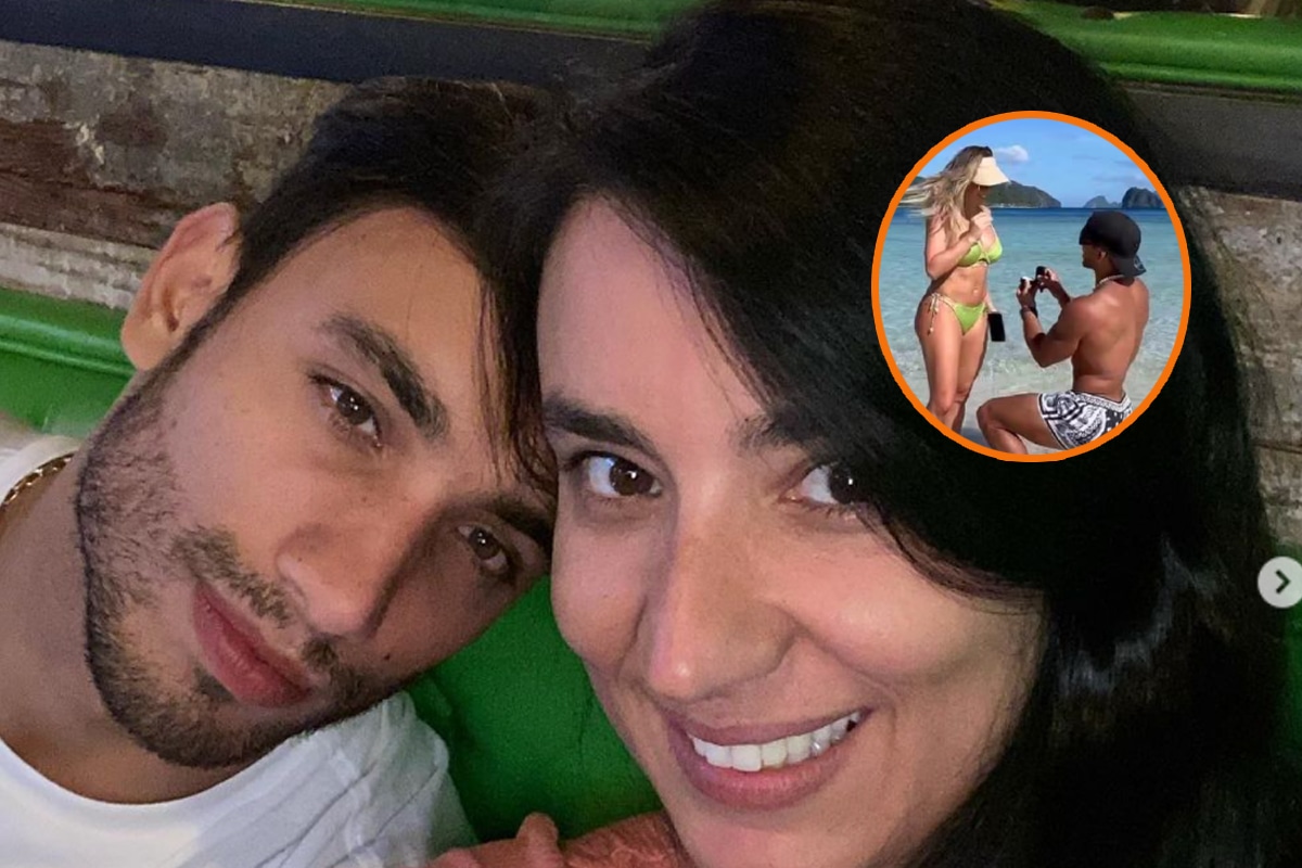 adre de este participante de ‘Esto es Guerra’ expresó su felicidad al convertirse oficialmente en suegra de Alejandra Baigorria.
