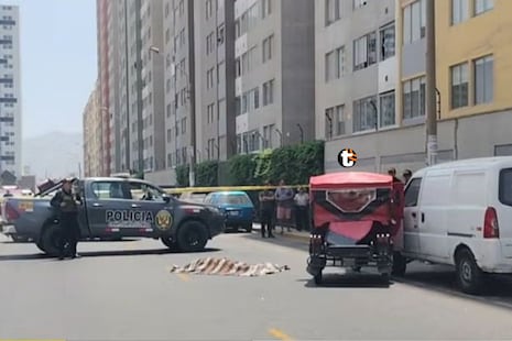 ¡Delincuente abatido en Comas! Policía dispara contra sujeto que habría intentado embestir a agentes