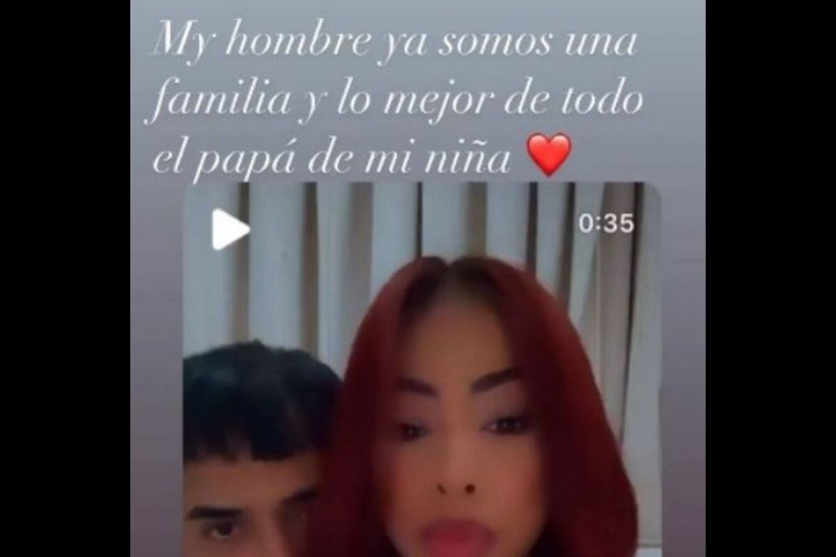 La artista dedicó este mensaje a su pareja (Foto: Yailin la Más Viral / Captura de Instagram)