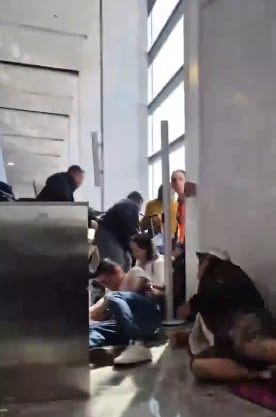 Inicialmente, se creyó que se había registrado una balacera dentro del Aeropuerto de Guadalajara, pero fue descartado por las autoridades.
