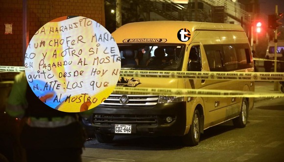 Extorsión a empresa de transportes