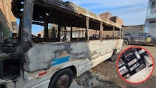 Incendio arrasa con más de 10 buses de transporte informal en el Callao