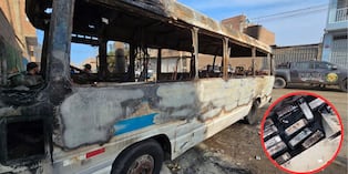 Incendio arrasa con más de 10 buses de transporte informal en el Callao