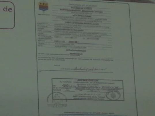 Caso Byron Castillo: Defensa chilena presenta documentos que probarían que jugador es colombiano. Foto: Captura.