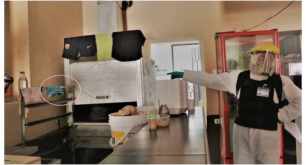 Encuentran calzoncillo dentro de pollería que pretendía hacer delivery en La Libertad.