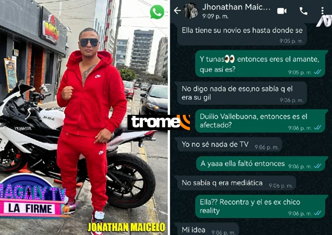 Maicelo responde por el ampay a doble cachete de Samantha Batallanos