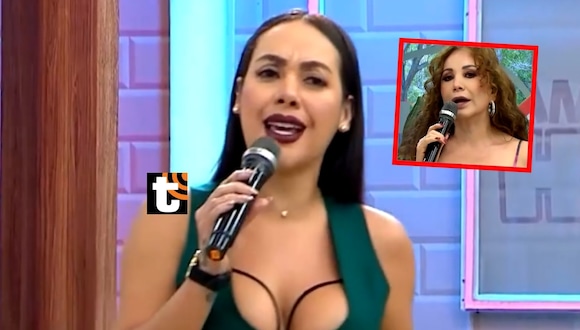 Dorita se incomoda en vivo con Janet