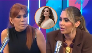 Magaly Medina le reprochó a Ethel Pozo avalar los comentarios de Janet Barboza y ella responde: “Se molesta horrible”