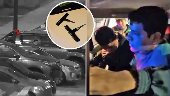 Surco: serenos frustran robo de camioneta