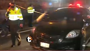 Surco: Policía abate a delincuente que quiso asaltarlo junto a su esposa embarazada en taxi colectivo
