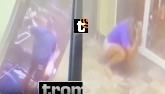 TROME - Pamela Lopez es agredida por Cueva