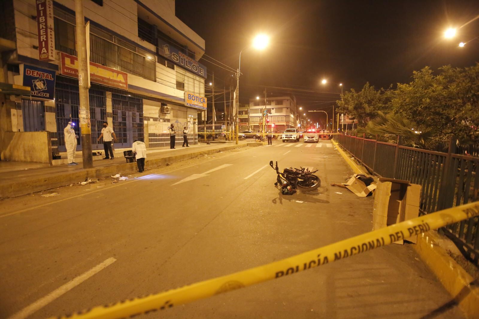 Hecho de sangre ocurrió en la Prolongación Javier Prado, Ate. | Foto: César Grados