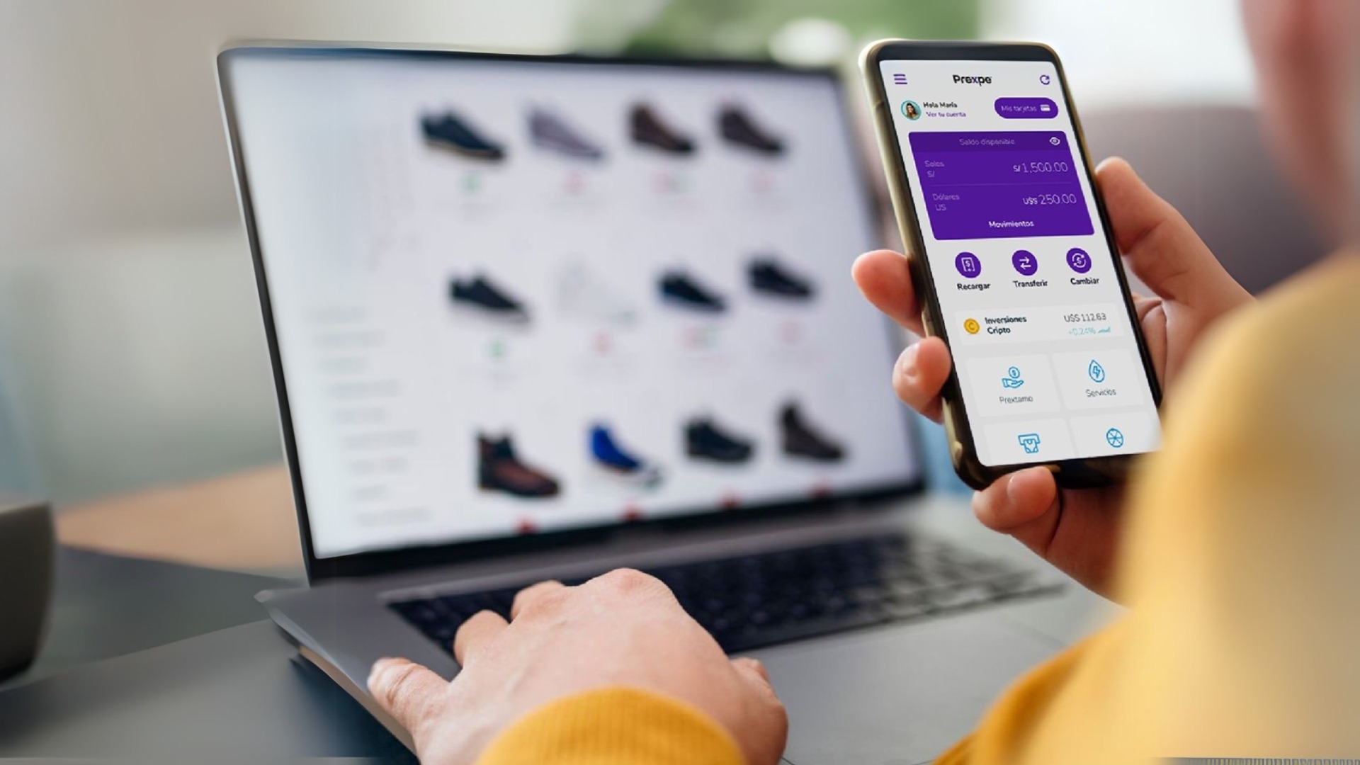 Número de transacciones en línea por persona en Perú ha crecido un 30% en el último año, según el BCRP, pero también se ha elevado el riesgo de fraudes