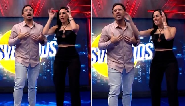 Video viral: Romina Vega golpea a Tato Luna en vivo