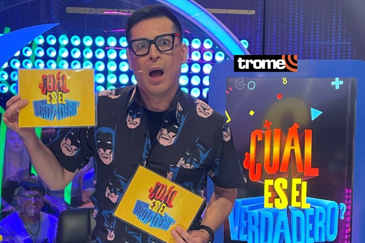Carloncho listo para descubrir a los mentirosos en ¿Cuál es el verdadero?. (Foto: Difusión)