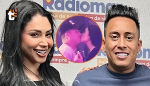¡Cómo adolescentes! Pamela Franco le roba efusivo beso a Christian Cueva en discoteca de Barranco