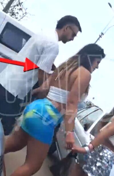 Macarena Vélez es captada junto a esposo de Johana Cubillas. (Magaly TV, La Firme)