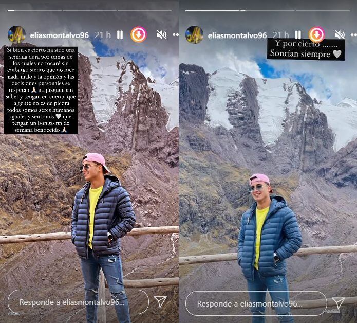 Elías Montalvo comparte reflexivo mensaje tras ser acusado de traidor por eliminación de Rosángela Espinoza. (Foto: Instagram)