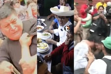 Bronca entre comerciantes y clientes de mercado en San Juan de Miraflores con seguidores de Roberto Sánchez: “Lárgate” | VIDEO