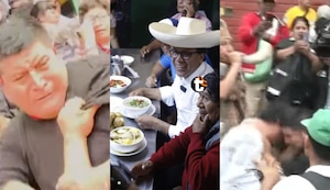 Bronca entre comerciantes y clientes de mercado en San Juan de Miraflores con seguidores de Roberto Sánchez: “Lárgate” | VIDEO