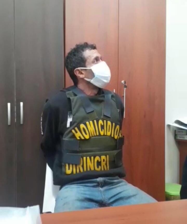 Ante la policía dijo que no recordaba haberla atacado (PNP)